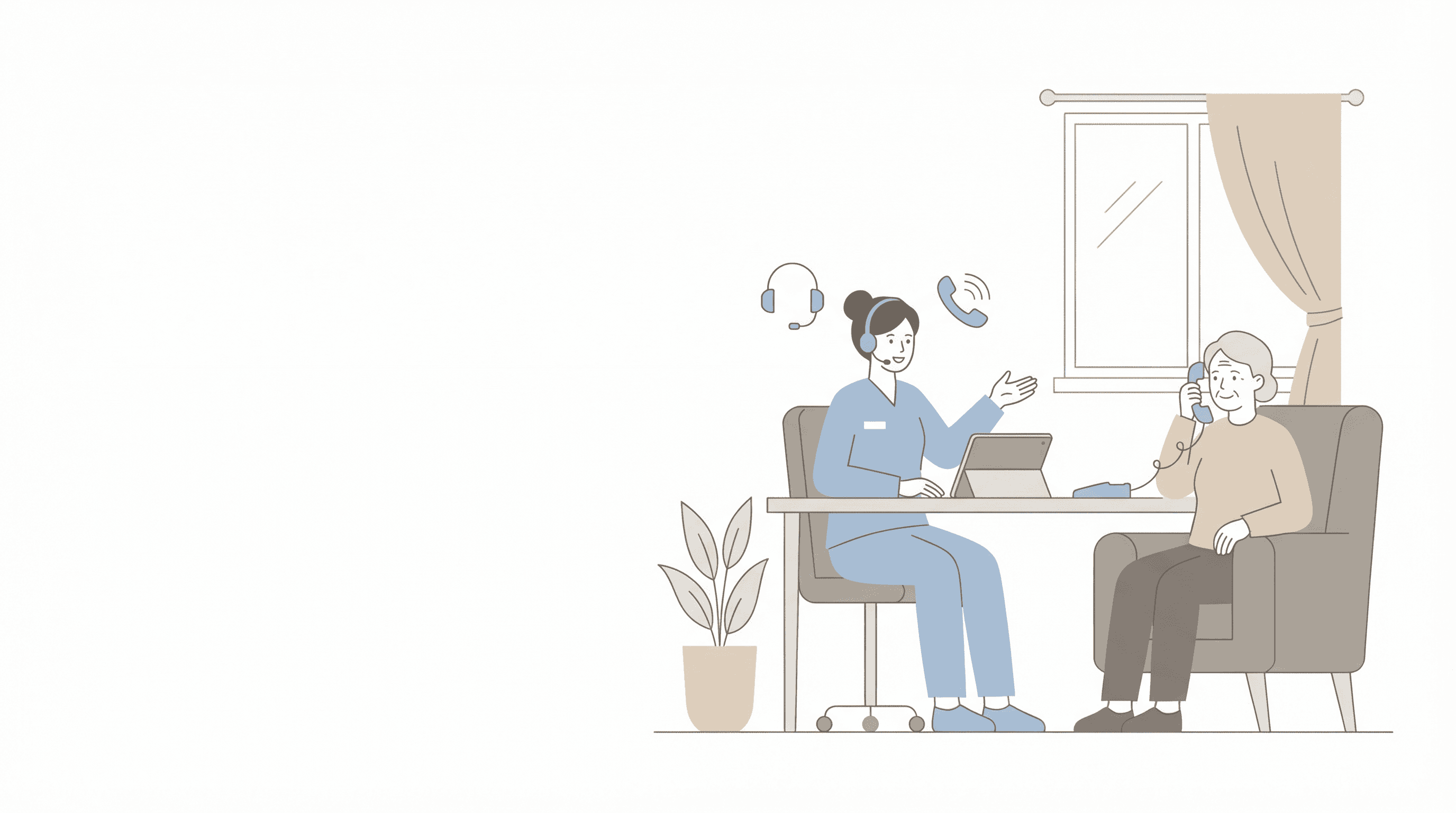 A friendly check-in call